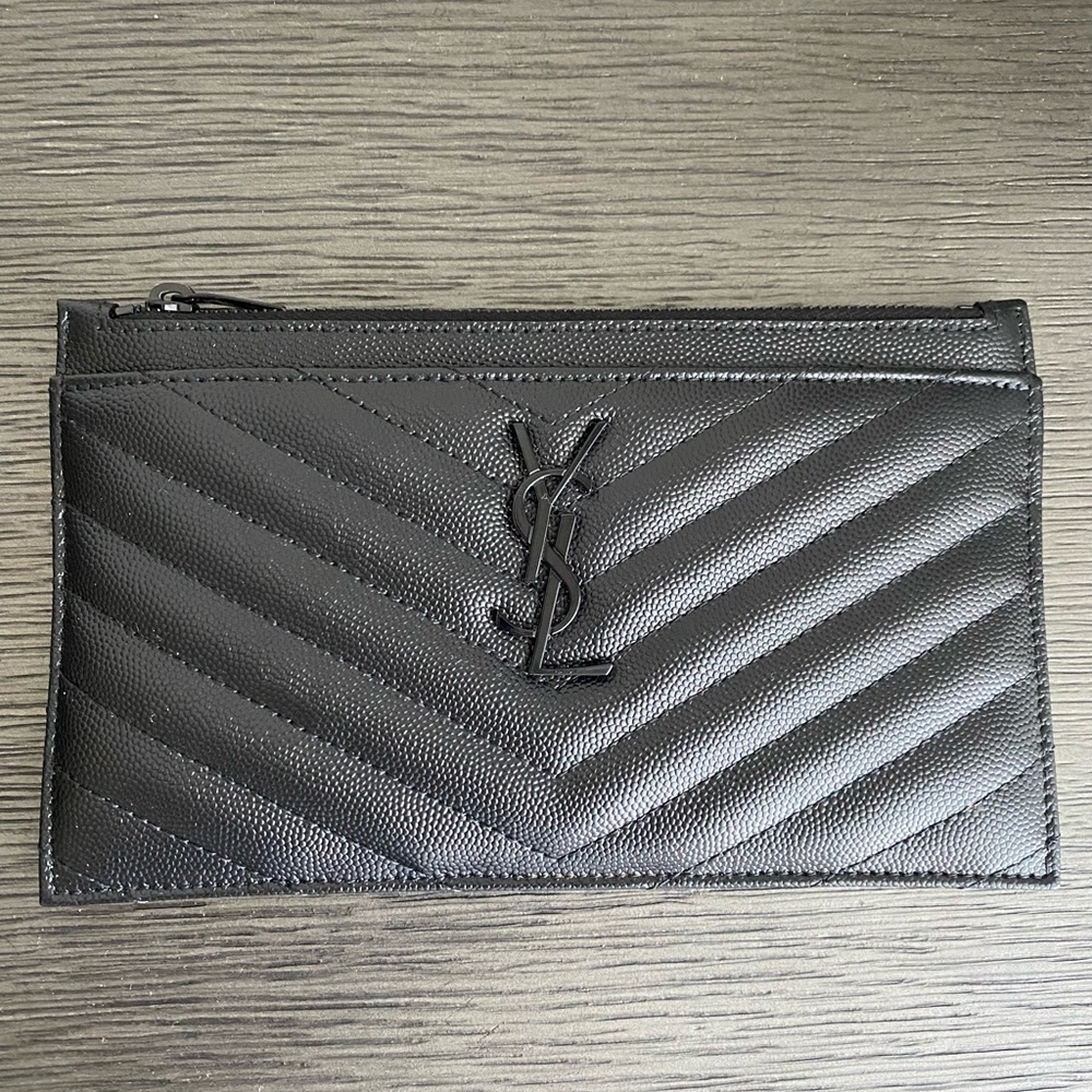Saint Laurent Monogram Bill Pouch - Picture 1 of 7